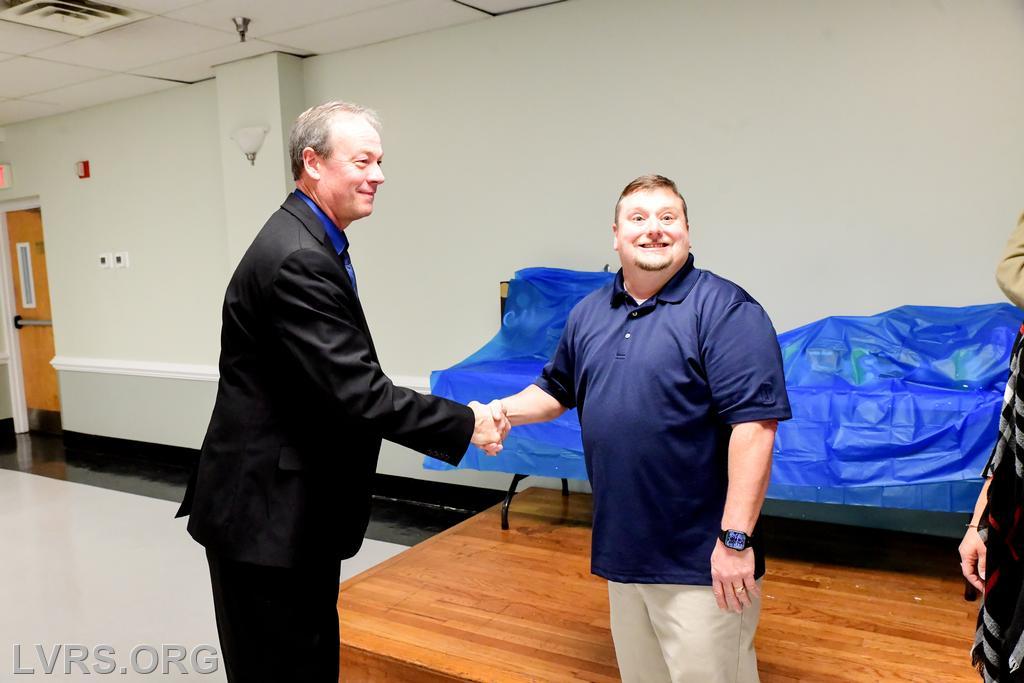 Thomas Raley Md 47th Installation of Officers Banquet - Leonardtown Volunteer Rescue Squad